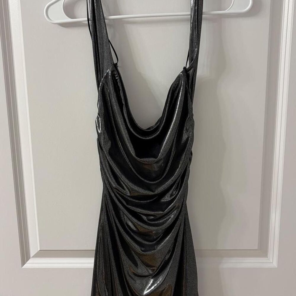 Silence-noise Women's Silver and Grey Dress